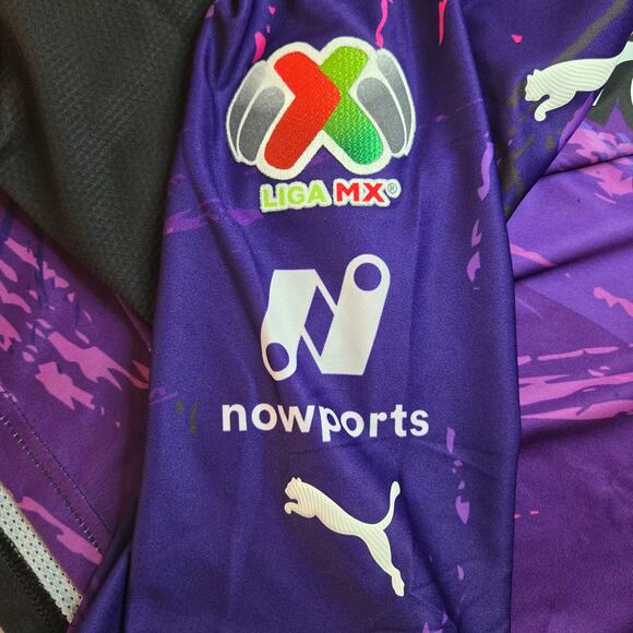 NWT Puma CF Monterrey Alternative Third Short Sleeve Jersey Men's Size Large - Picture 8 of 9